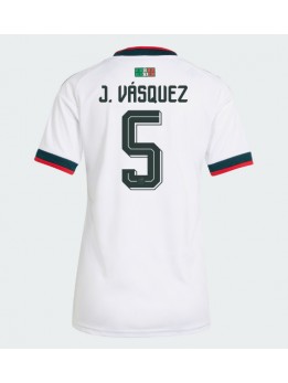 Billige Mexico Johan Vasquez #5 Bortedrakt Dame VM 2026 Kortermet
